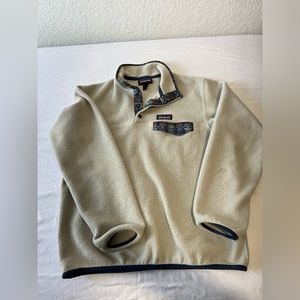 Patagonia women’s 1/4 snap fleece synchilla jacket size small